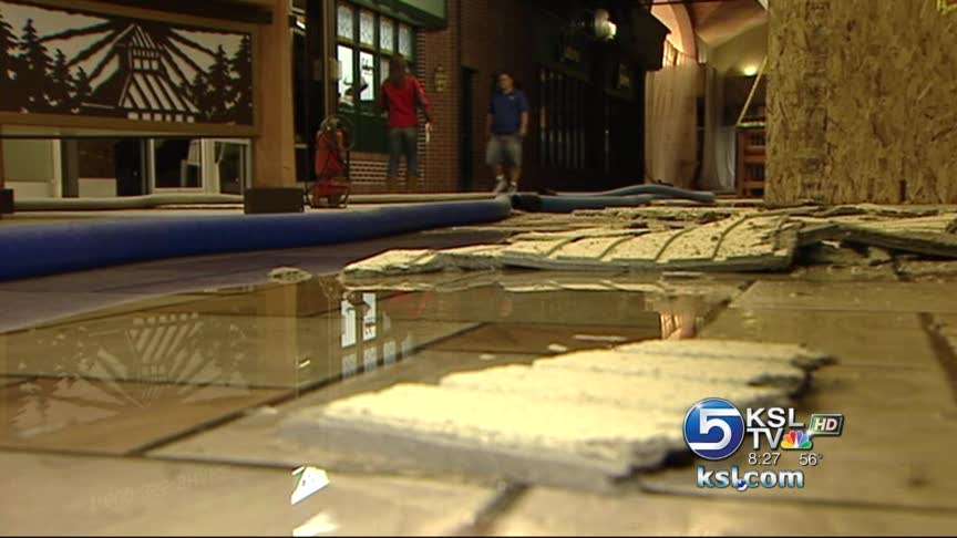 Welder sparks fire at University Mall