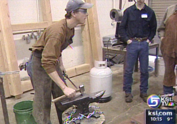 School Teaching Art of Restoration Work