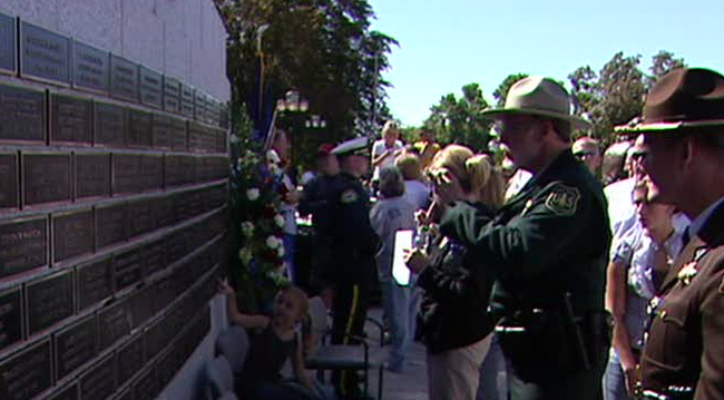 Memorial for fallen officers unveiled