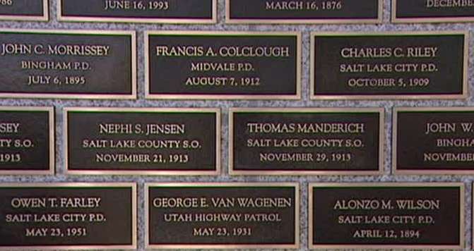 Memorial for fallen officers unveiled