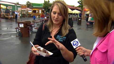 Deep-fried and on a stick is the rule for fair food
