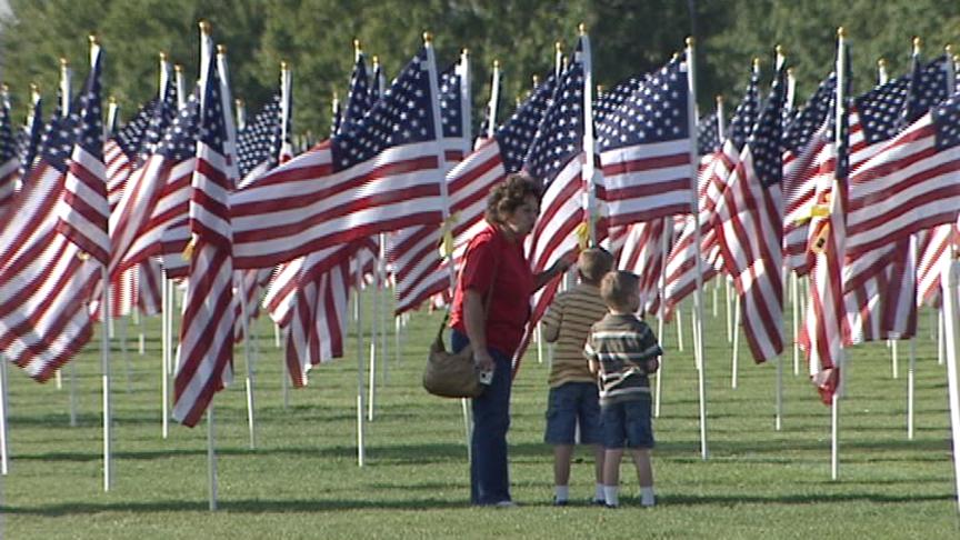 Healing Field honors victims of 9/11 and local heroes