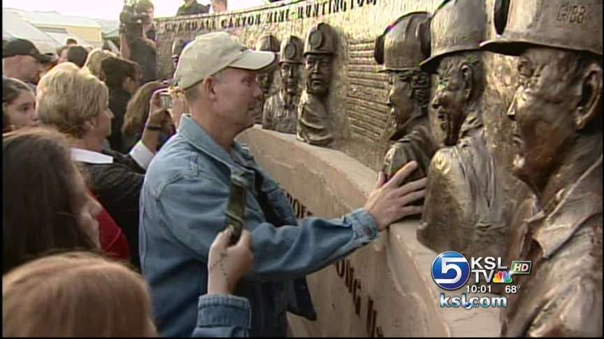 Crandall Canyon mine memorial unveiled