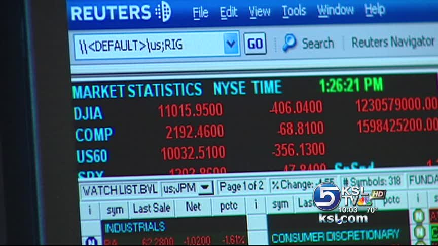 Utahns keep close eye on financial shake-up