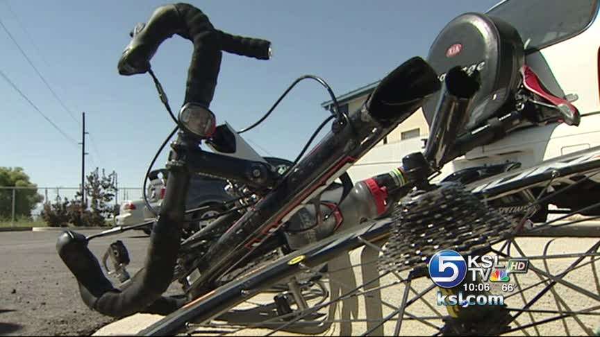 Cyclist nearly killed in crash