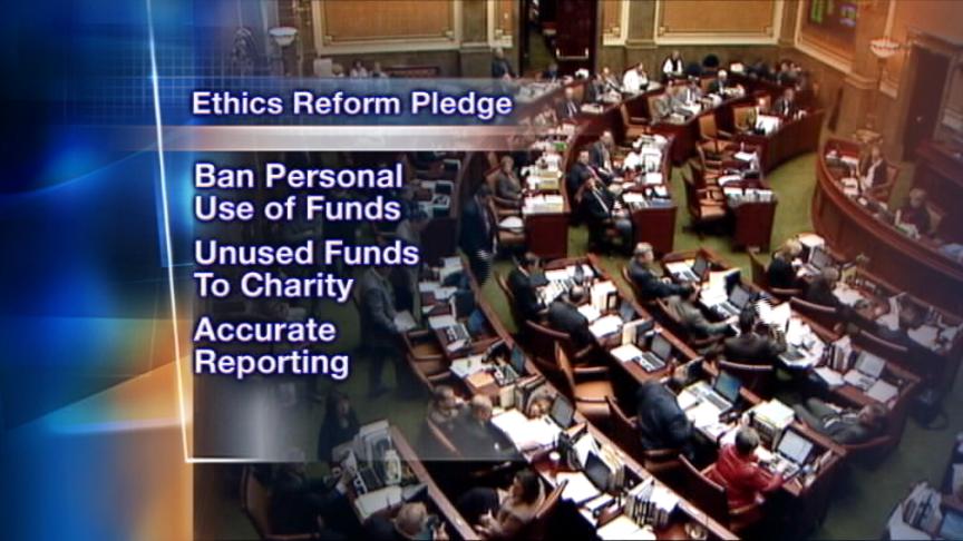 Coalition calling for ethics reform pledge from legislators