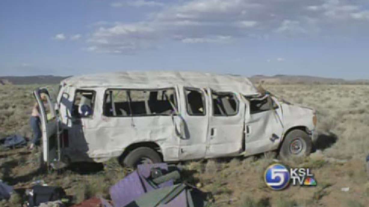 Passenger Van Accident Kills One