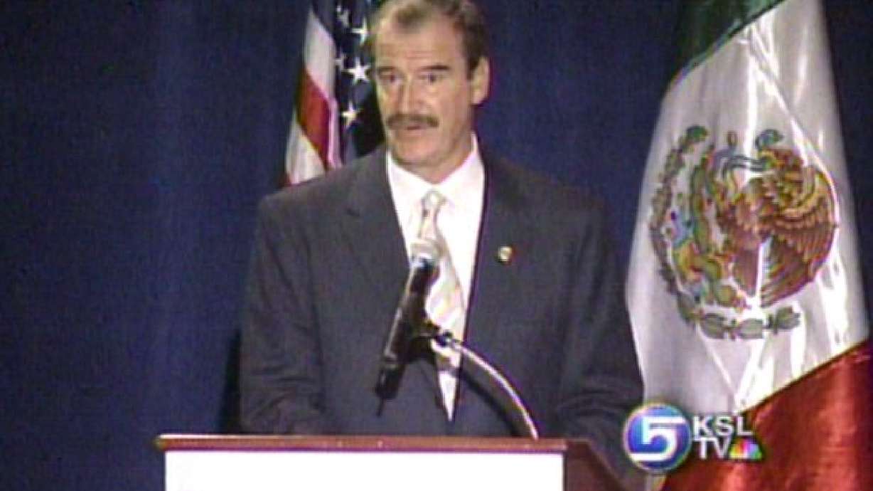 President Fox Discusses Growing Ties Between Utah and Mexico