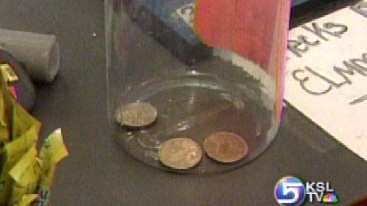 Money Jar for Charity Stolen Again