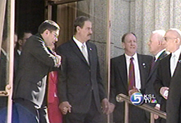 Fox Meets with Leaders of the LDS Church