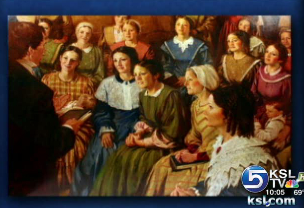LDS women gather for general Relief Society meeting