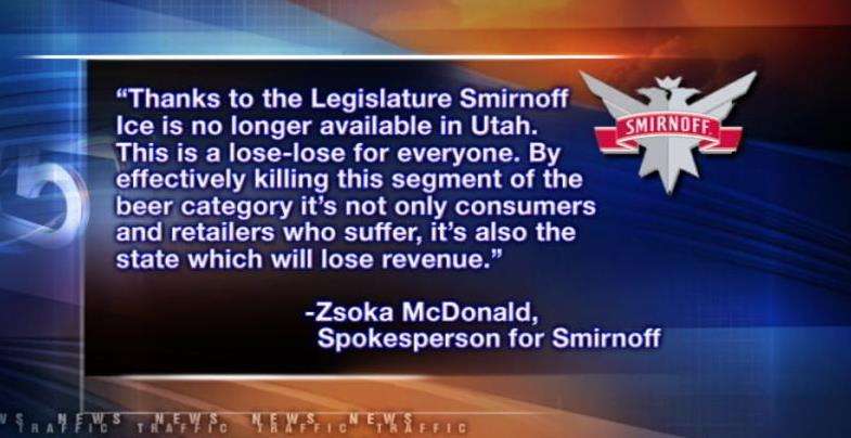 Supply of alcopops quickly running low