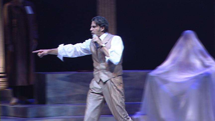 Art imitates life in production of 'Julius Caesar'