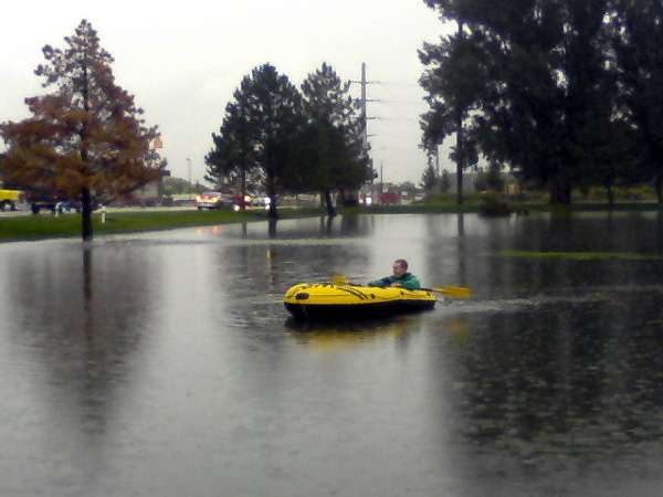 Rain brings flooding to parts of Salt Lake Valley