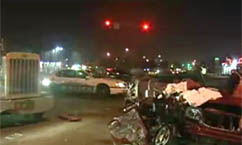 SUV Collides With Semi Truck