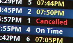 Some Flights Diverted, Delayed Due to Fog