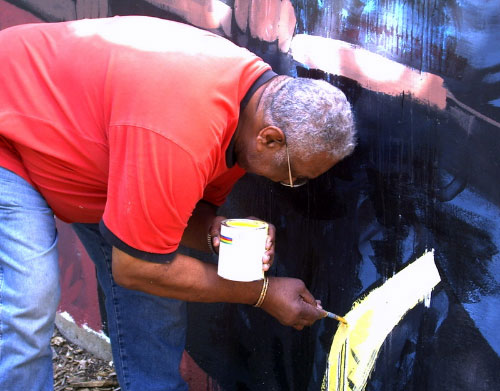 Ogden police searching for suspects who vandalized murals