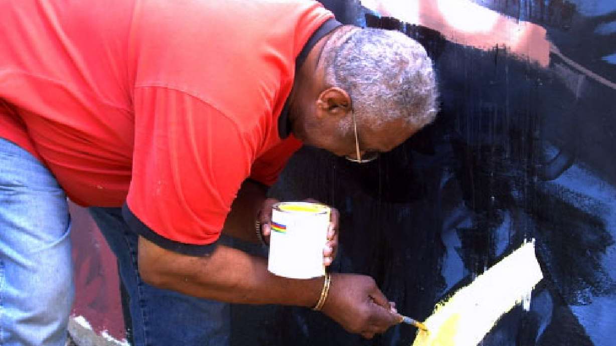 Ogden police searching for suspects who vandalized murals