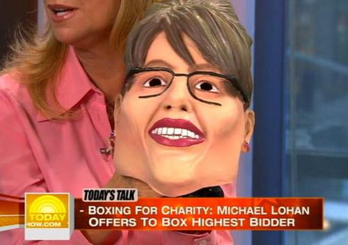 Bountiful woman has no need of popular Sarah Palin mask