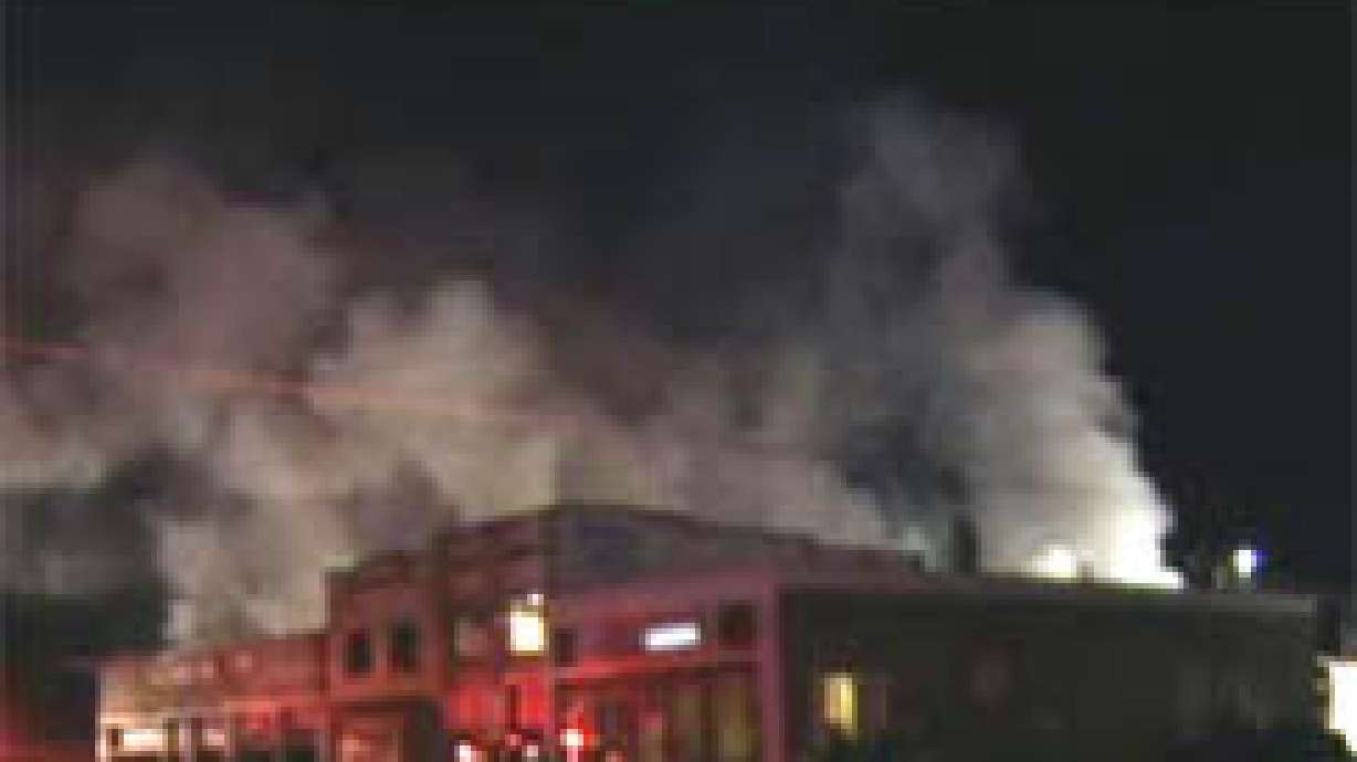 Fire Burns for Hours at Cabinet Making Plant in Idaho