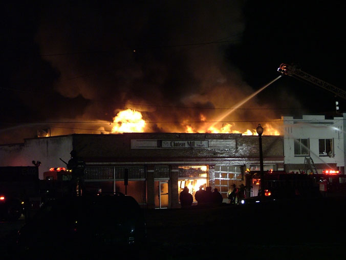 Fire Damages Cabinet Manufacturer