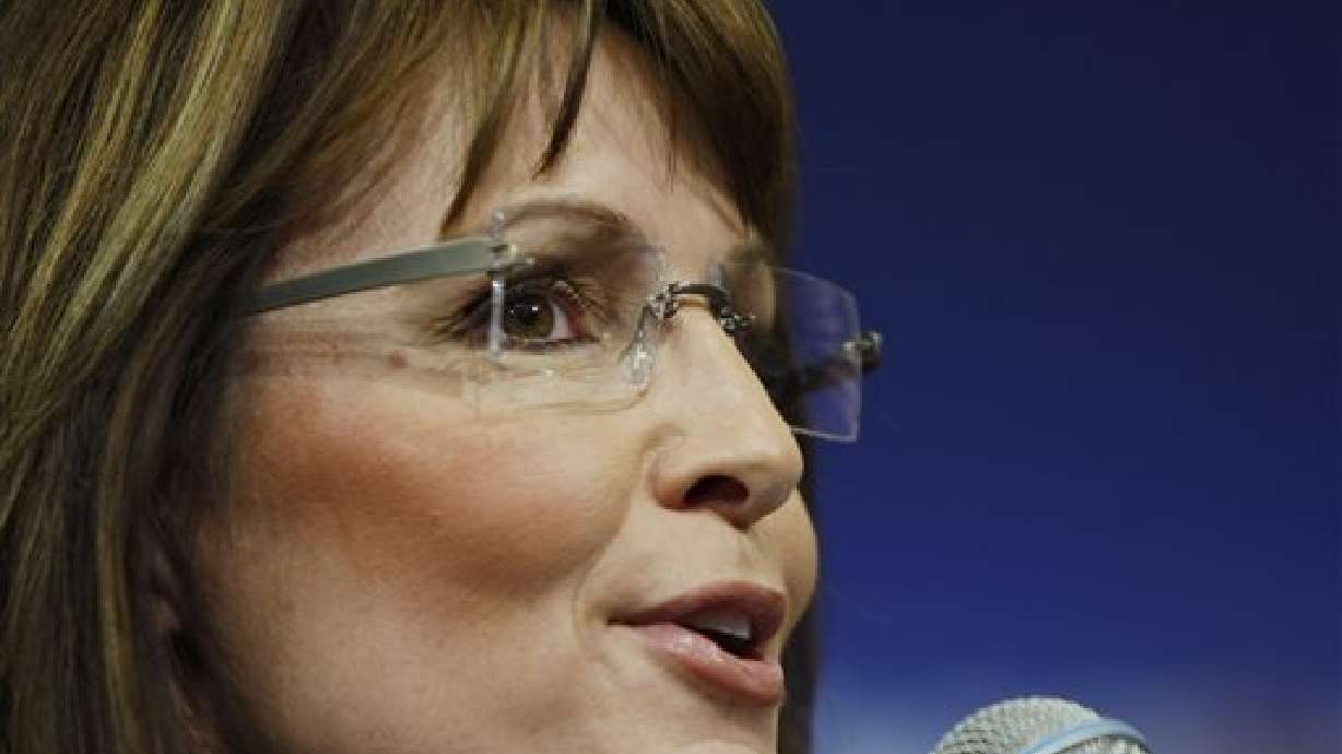 Group wants Utahns to vote Palin in 2012