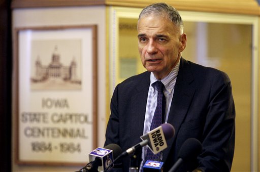 Ralph Nader opening campaign office in Utah