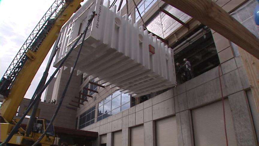 Hyperbaric chamber the first of its kind in US