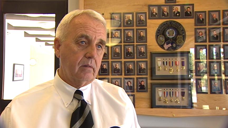 Ogden City Police Chief Val Shupe