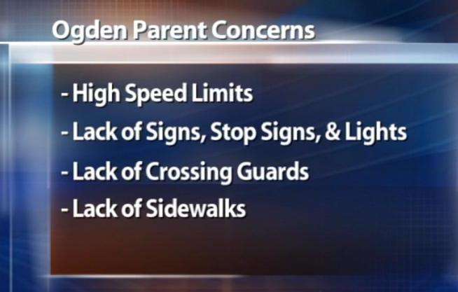 Parents Concerned for Kids' Safety Walking to School in Ogden