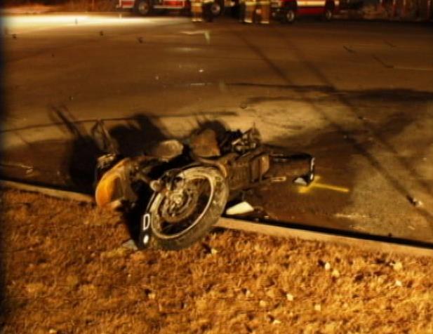 Man Killed in Motorcycle Crash, Good Samaritan at His Side