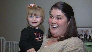 Veronica Tyler and her daughter