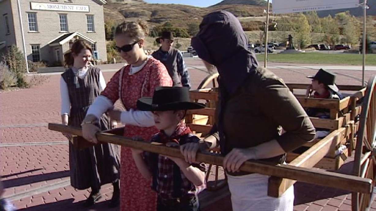 BYU group brings history of handcart treks to Salt Lake