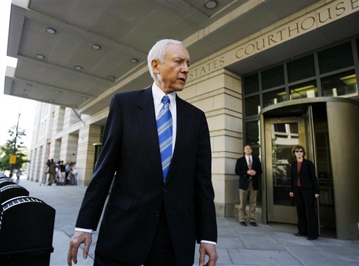 Hatch disappointed in guilty verdict for Sen. Stevens