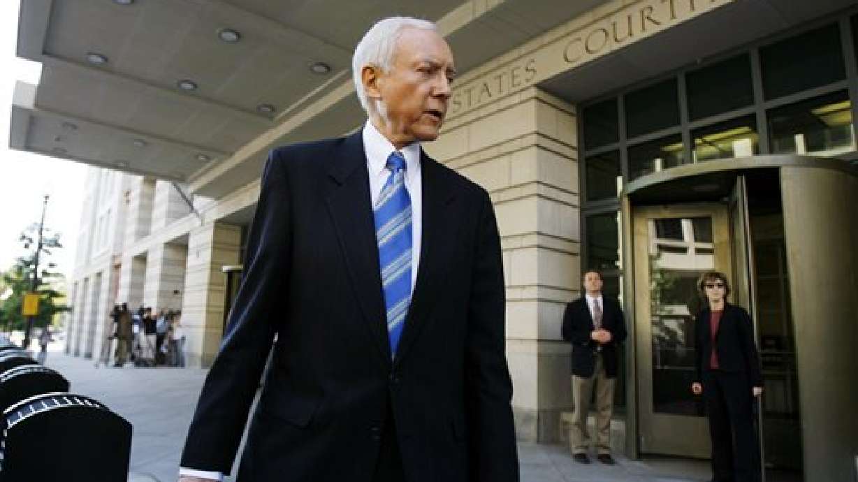Hatch disappointed in guilty verdict for Sen. Stevens