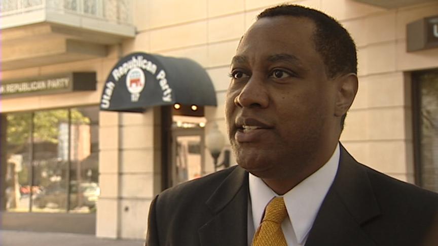 Salt Lake County Republican Party chair James Evans