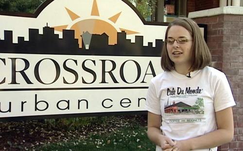 Sarah Martindell, with Crossroads Urban Center