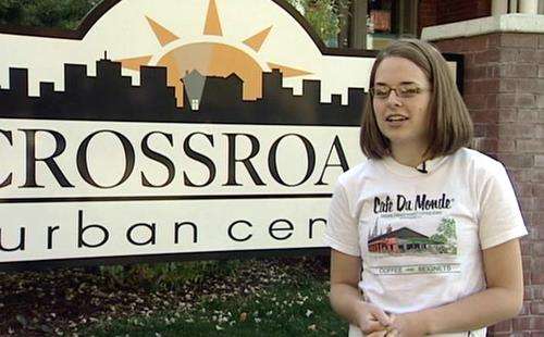 Sarah Martindell, with Crossroads Urban Center