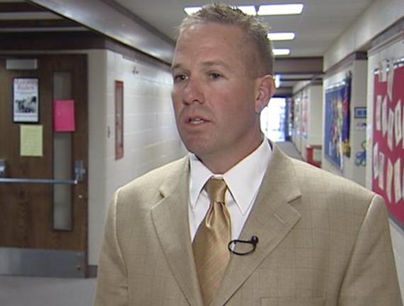 Midway Elementary School Principal Shawn Kelly