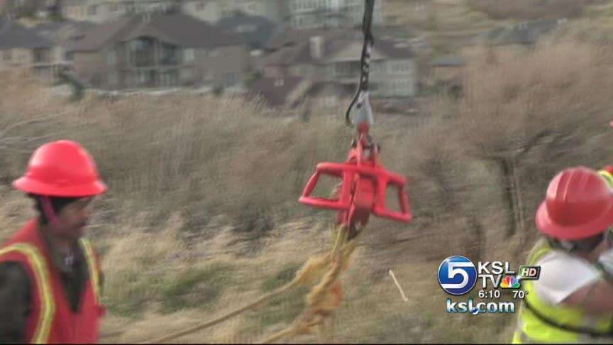 Operation aims to help hillside burned by fire