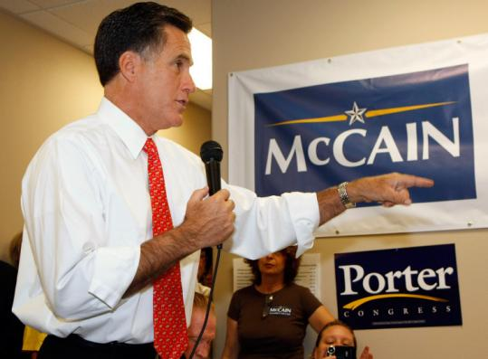 Mitt says a vote for Obama will cost millions of jobs