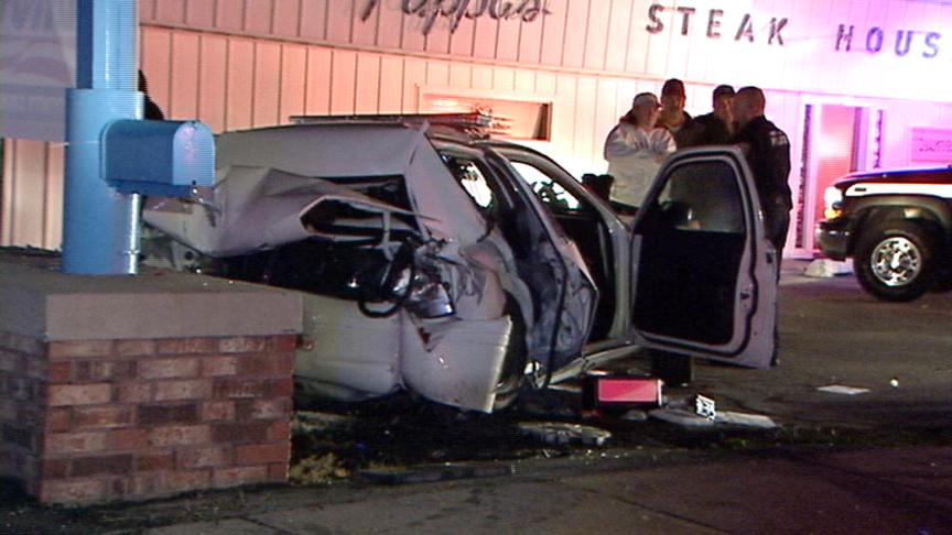 Police officer critically injured in car chase