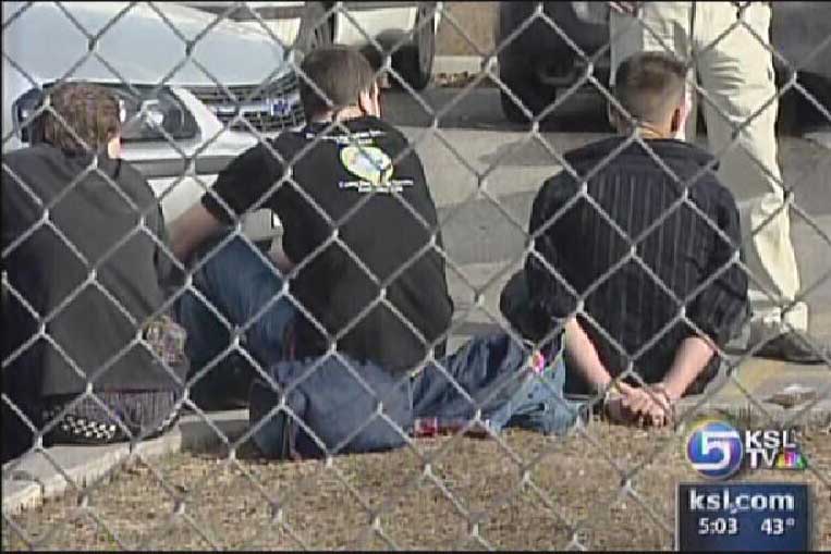 Fight Near West High Today