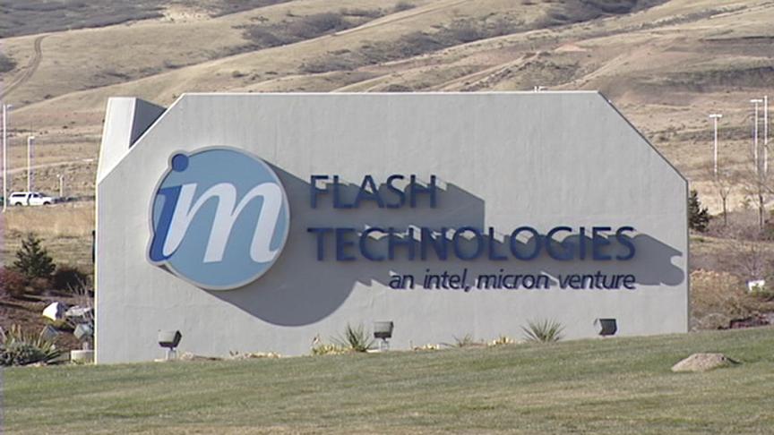 Production of Computer Chips is Underway at IM Flash 