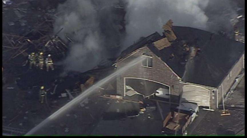 Family Members Face Aftermath of Gas Explosion