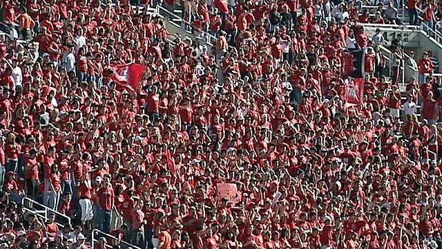 Blackout at Rice-Eccles Stadium