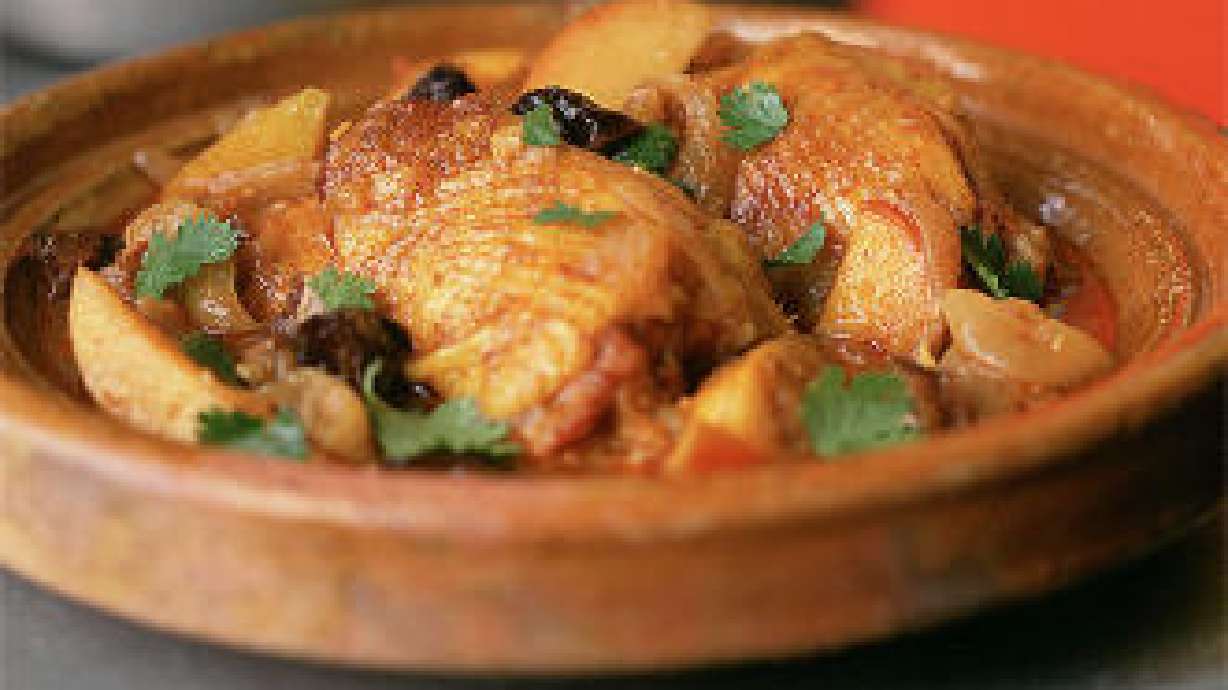 Chicken, Apple and Prune Casserole