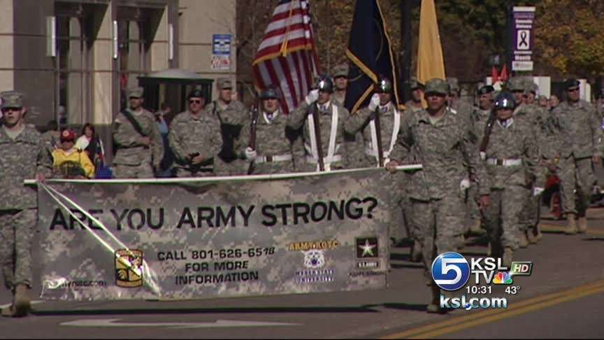 Ogden honors veterans with parade