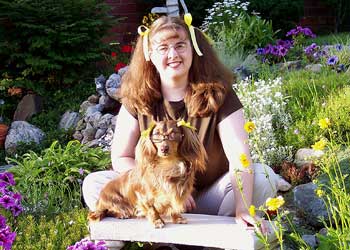 Dog and Owner are Finalists in Look-alike Contest