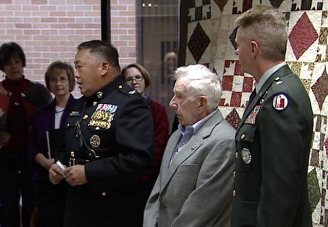Veteran recognized for his 4,000 of volunteer work